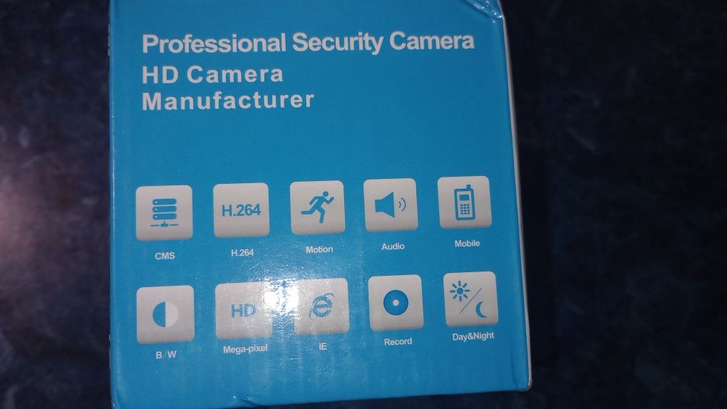 Kamera monitoringu IP 1 MP Lens 3.6mm +zasilacz