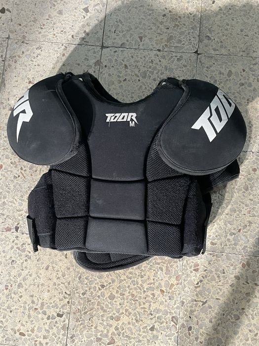 Equipamento de guarda-redes de hóquei em patins