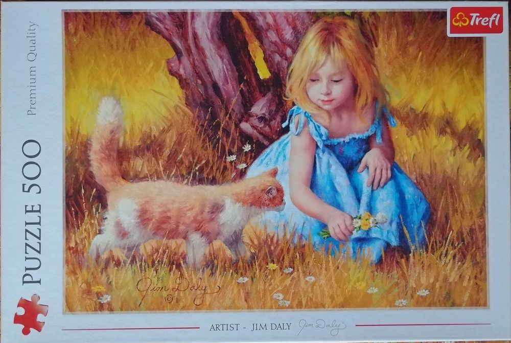 Puzzle TREFL 500 Center of attention - Jim Daly kompletne