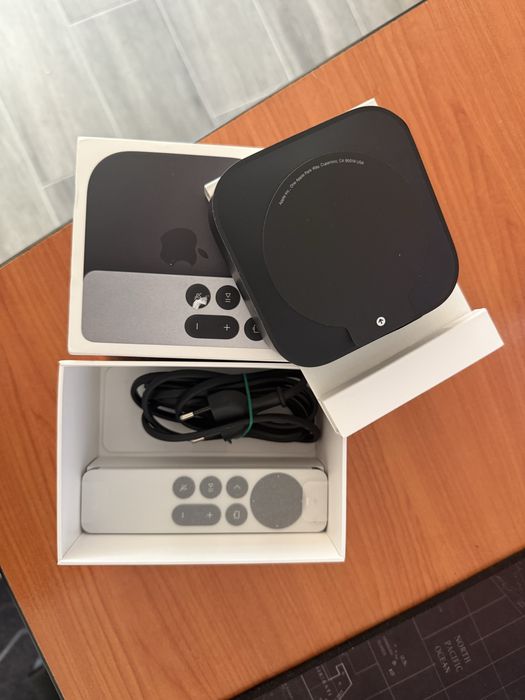 Apple TV 4K 128GB Nova na caixa