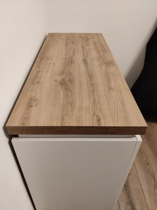 Komoda dąb Erla biała