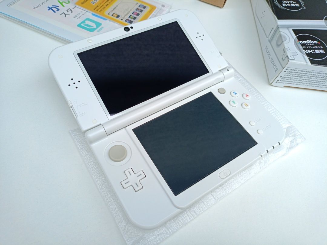 ‼️New Nintendo 3ds XL/LL Pearl White. ПОВНИЙ КОМПЛЕКТ!!!