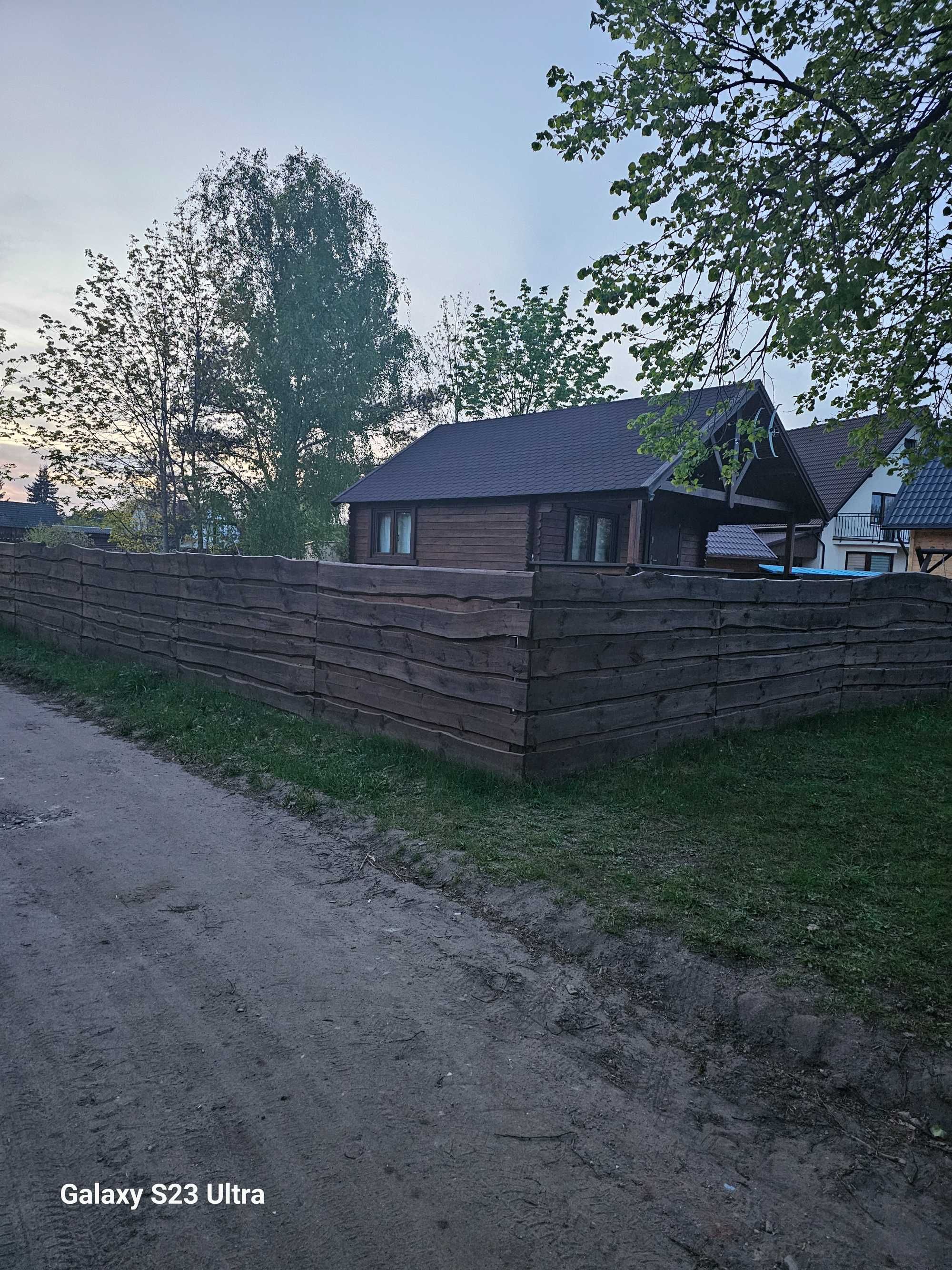 Domek drewniany we Wdzydzach Tucholskich na Kaszubach WOLNE TERMINY
