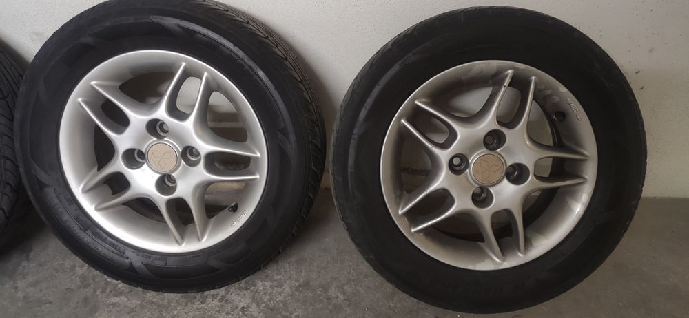 Pneus e jantes 4*100 jantes 14