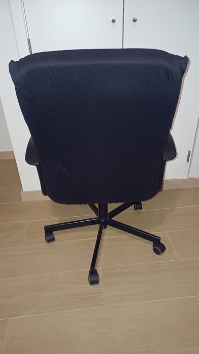 Cadeira escritorio com capa altura ajustável