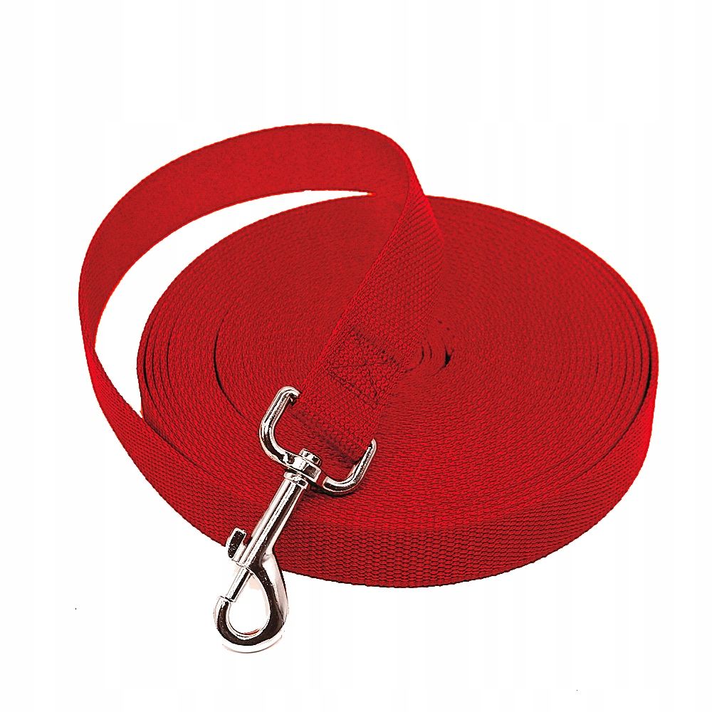 SMYCZ treningowa dla psa MOCNA taśma 2cm 10m