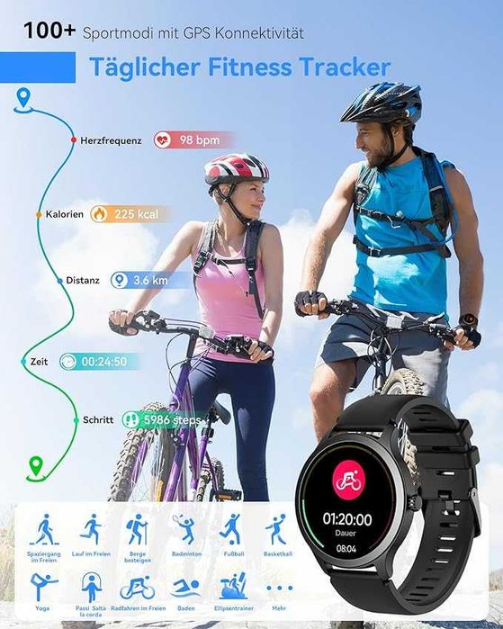 Smartwatch Tensky LW92 czarny