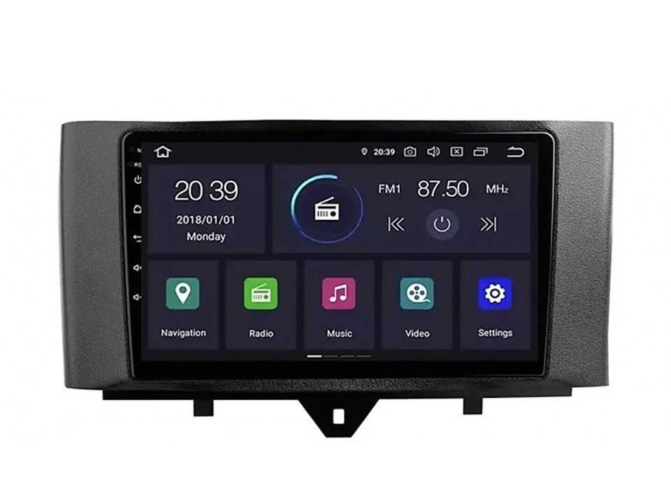 Radio samochodowe Android Benz Smart Fortwo (9") 2011.-2015