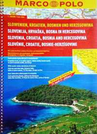Atlas Słowenia Chorwacja Bośnia i Hercegowina Marco Polo