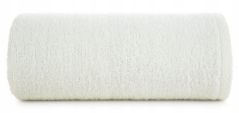 Ręcznik Gładki 1/50x100/36 kremowy 400 g/m2 frotte