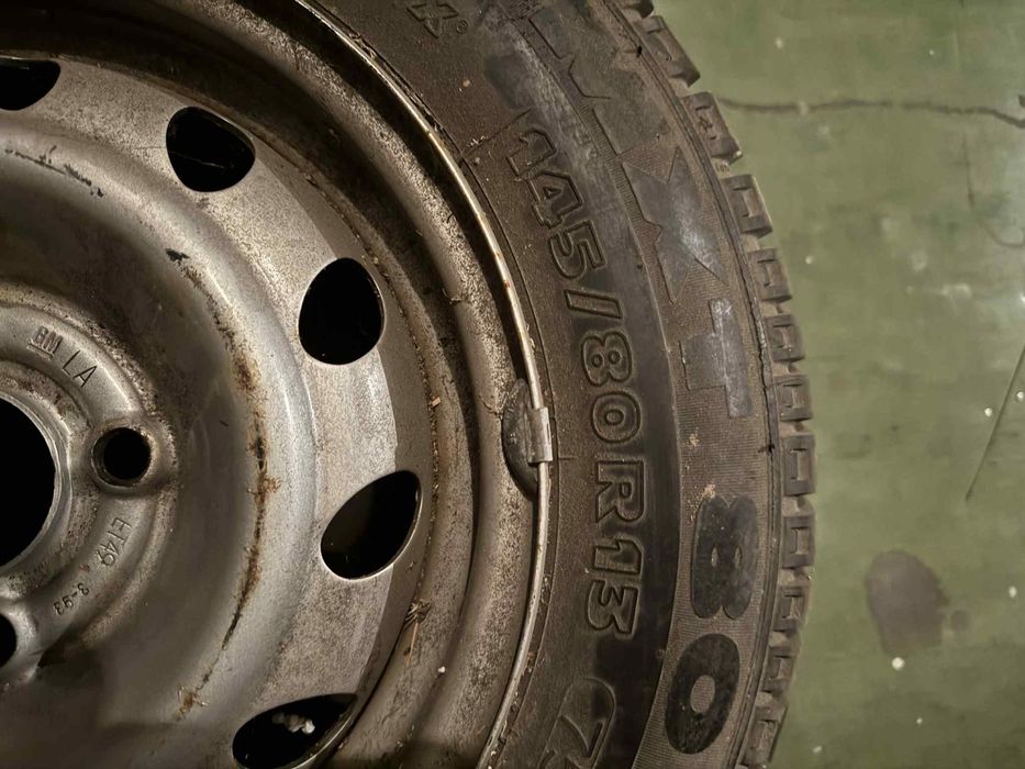 Felgi stalowe 13, opony letnie