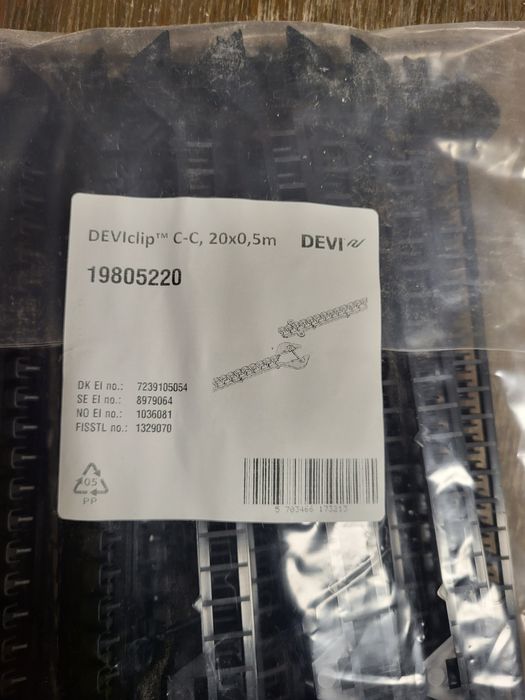 Taśmy mocujące do kabli grzewczych