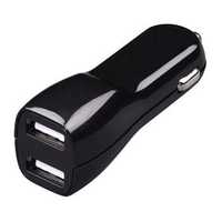 Hama ładowarka samochodowa USB 2.1A, do samochodu, czarna - OUTLET