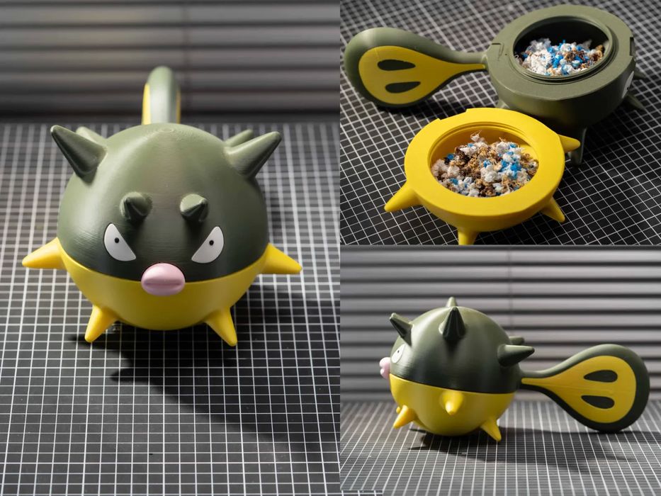 Pesos "Bamboo Poop" Reciclados para Jogos