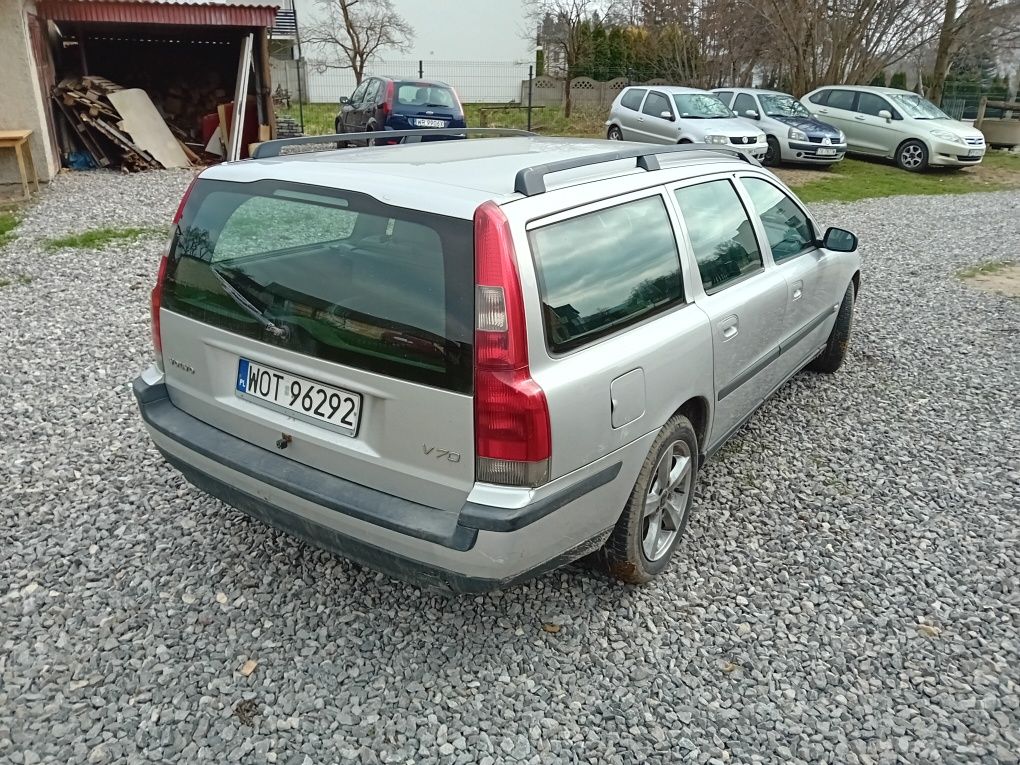Volvo v70 2.4 Benz gaz skóra manual zamiana!!!