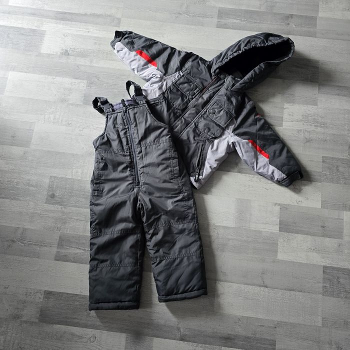 Zimowy kombinezon strój narciarski spodnie kurtka nieprzemakalne