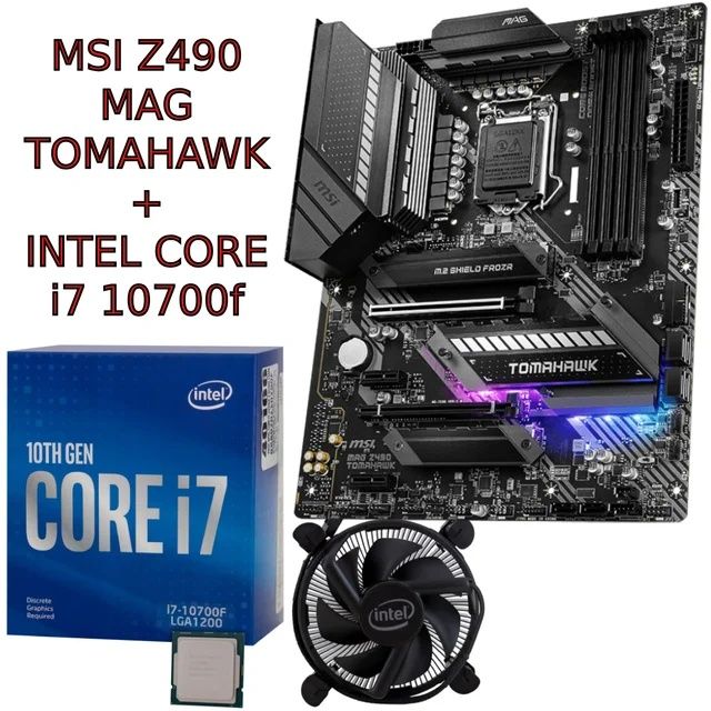 Motherboard Gaming + CPU i7 10700k