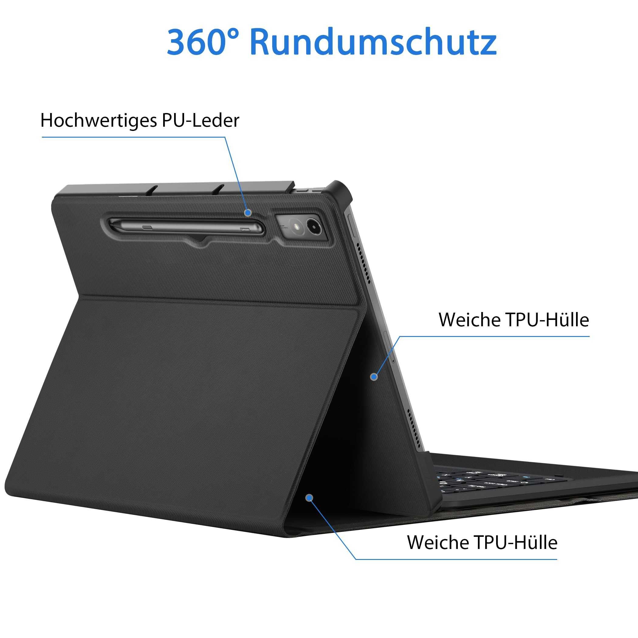 Capa tablet Samsung Galaxy S9 , 11 polegadas, com teclado.
