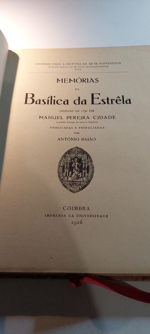 Memórias da Basílica da Estrela (1926)