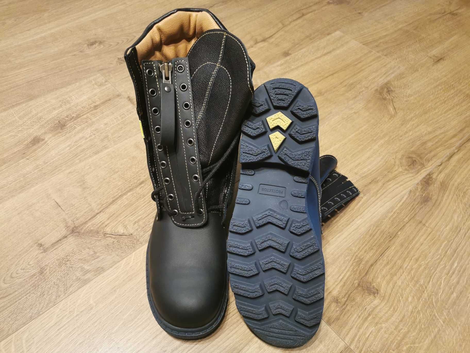 Buty strażackie Protektor ZERTIX 428A r. 45 czarne