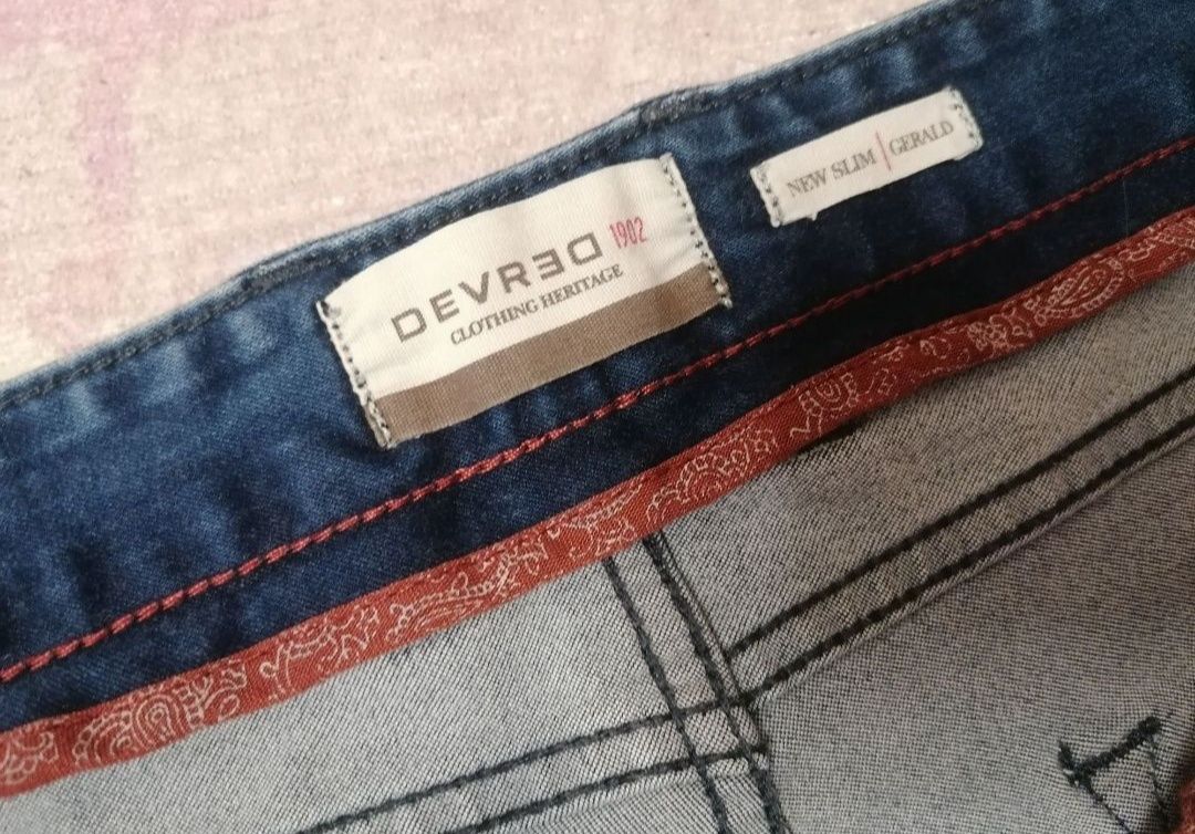 Мужские джинсы DEVRED New Slim/Gerald, идеальное состояние!!!