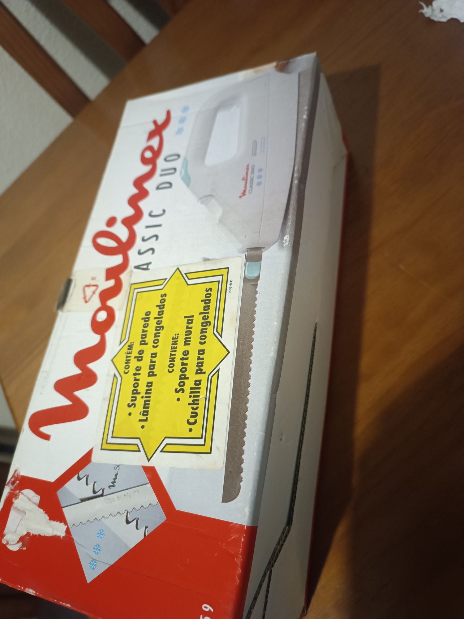 Faça elétrica para pão Moulinex