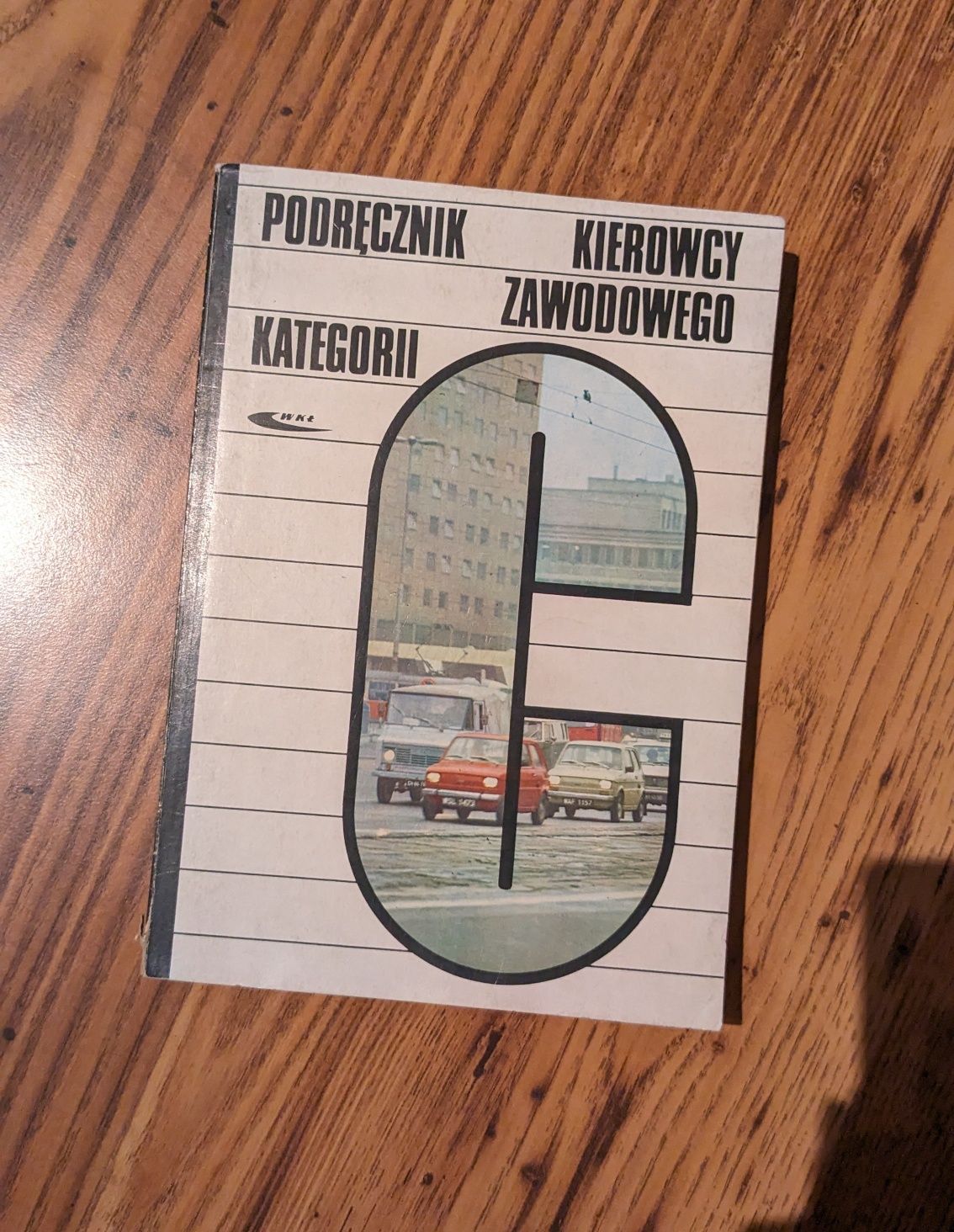 Stary podręcznik kierowcy zawodowego kategorii C wkł 1989