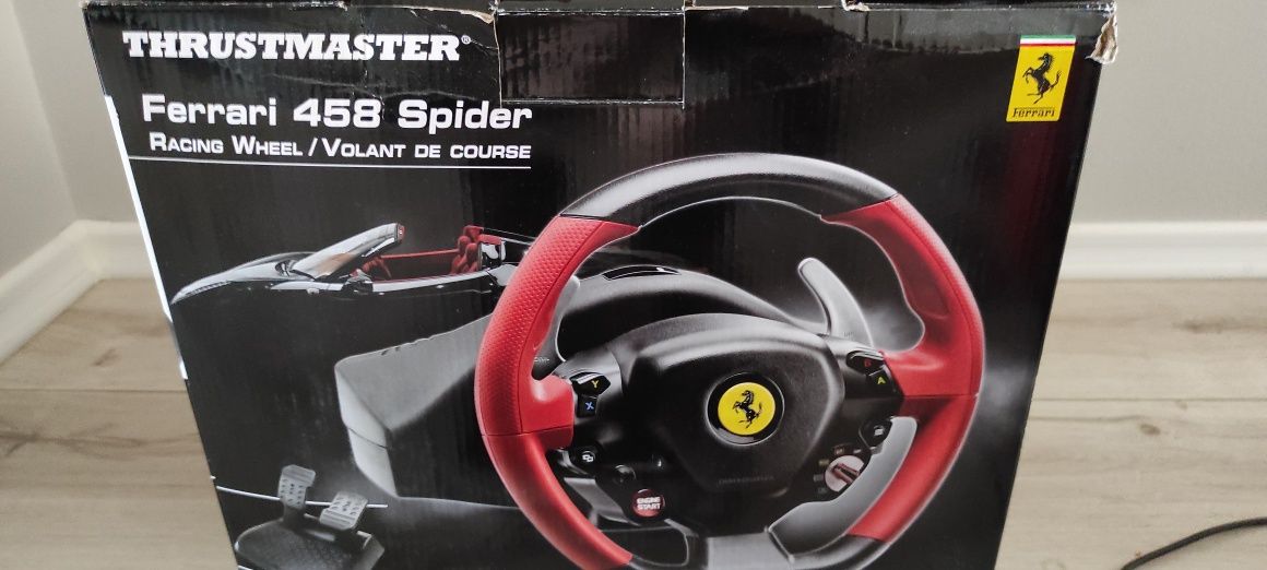 thrustmaster kierownica spider 458