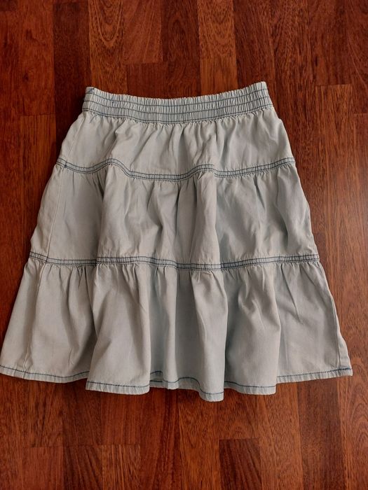 Spódniczka jeans 164