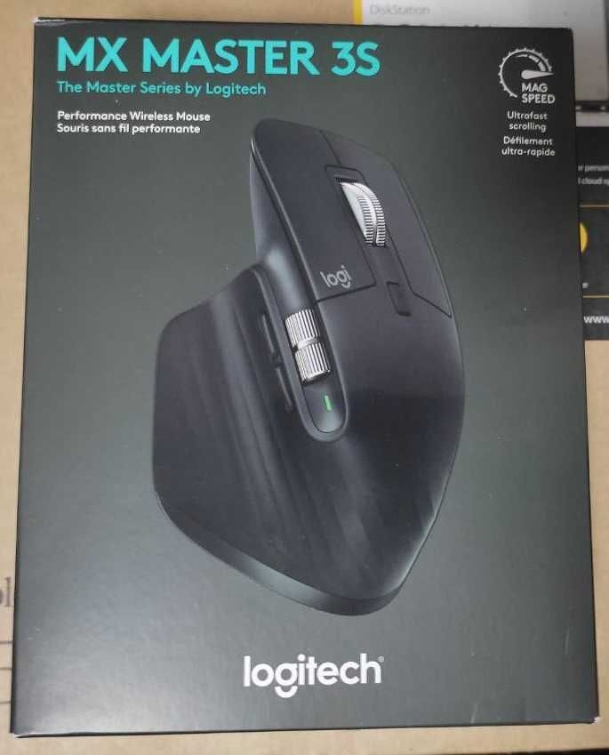 Logitech MX Master 3S Черная 100% Black не Графит Новая USA 910-006556