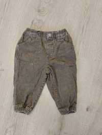 Spodnie dla chłopca r. 68 z podszewką