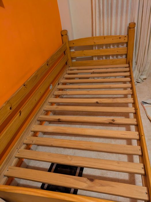 Cama solteiro 90x200