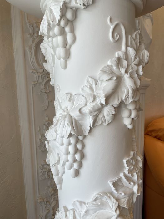 Колони з гіпсу для декору