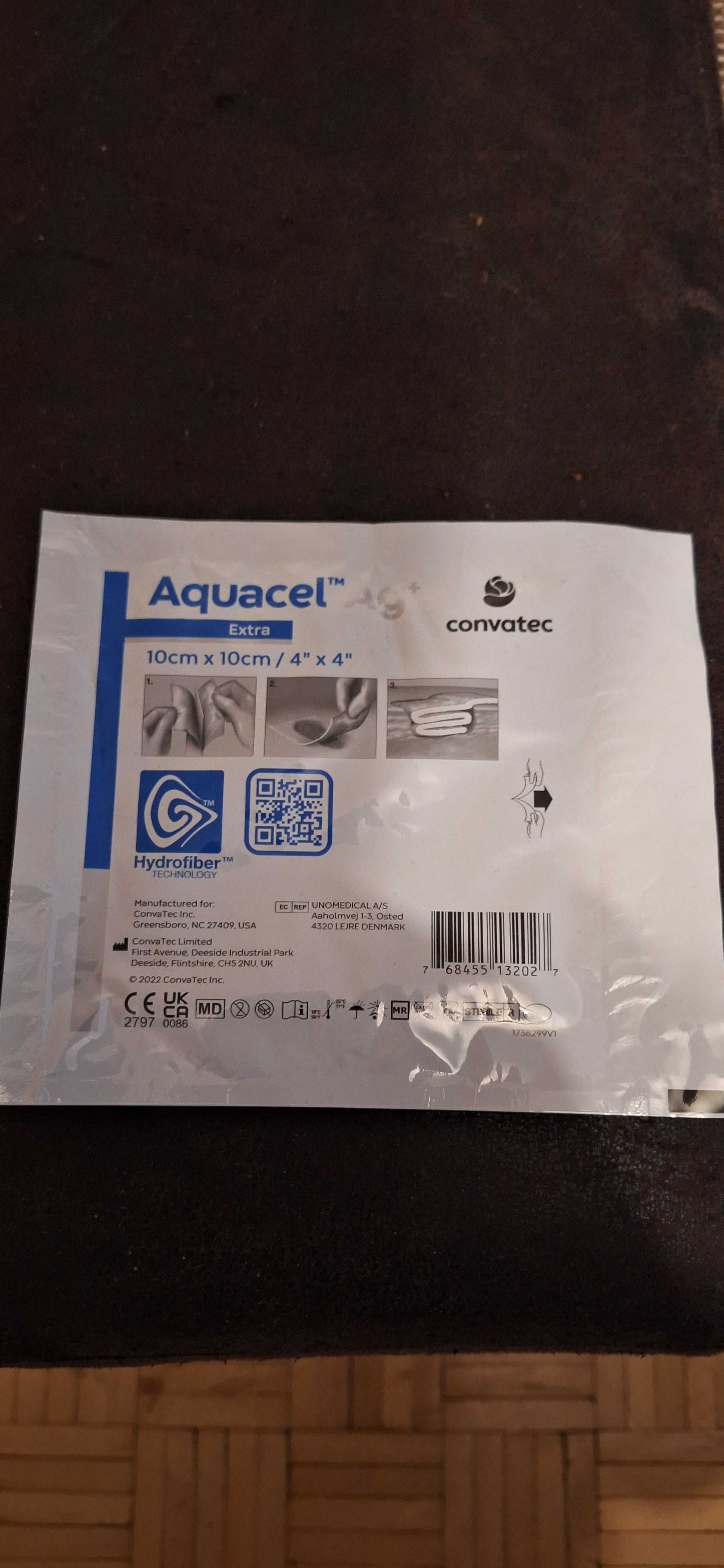 Aquacel AG convatec opatrunek z jonami srebra