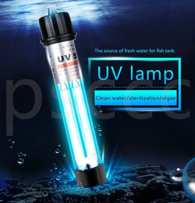УФ лампа-стерилізатор герметична 7\9\11\13\22 Вт, UVC Fish Friend