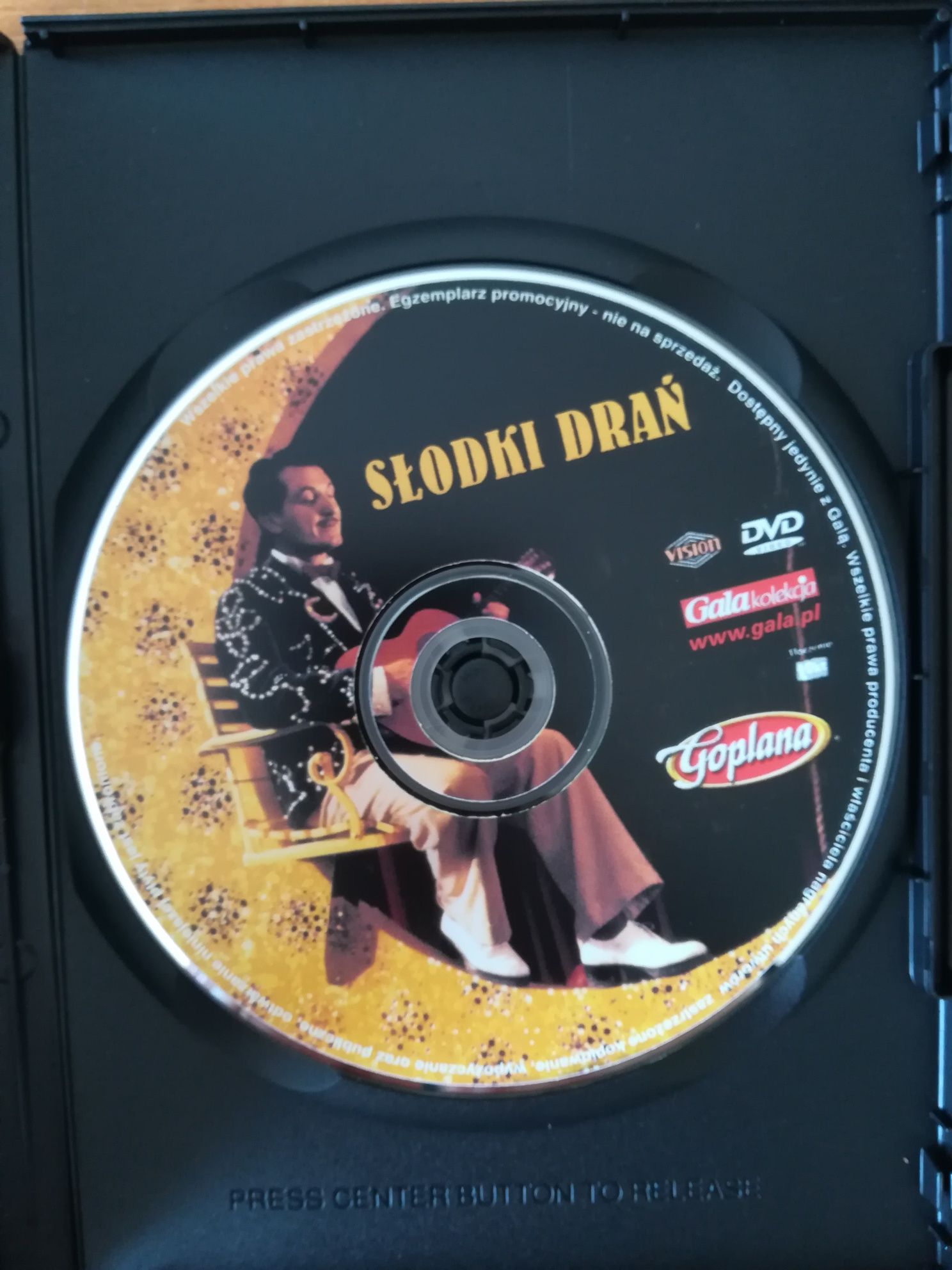 Woody Allen Słodki drań film DVD