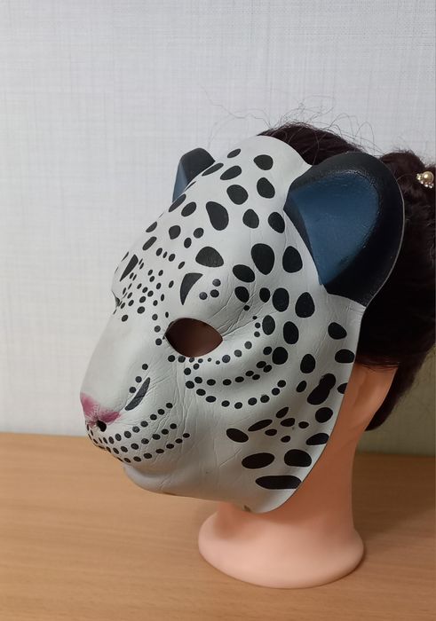 Маска леопарда карнавальная