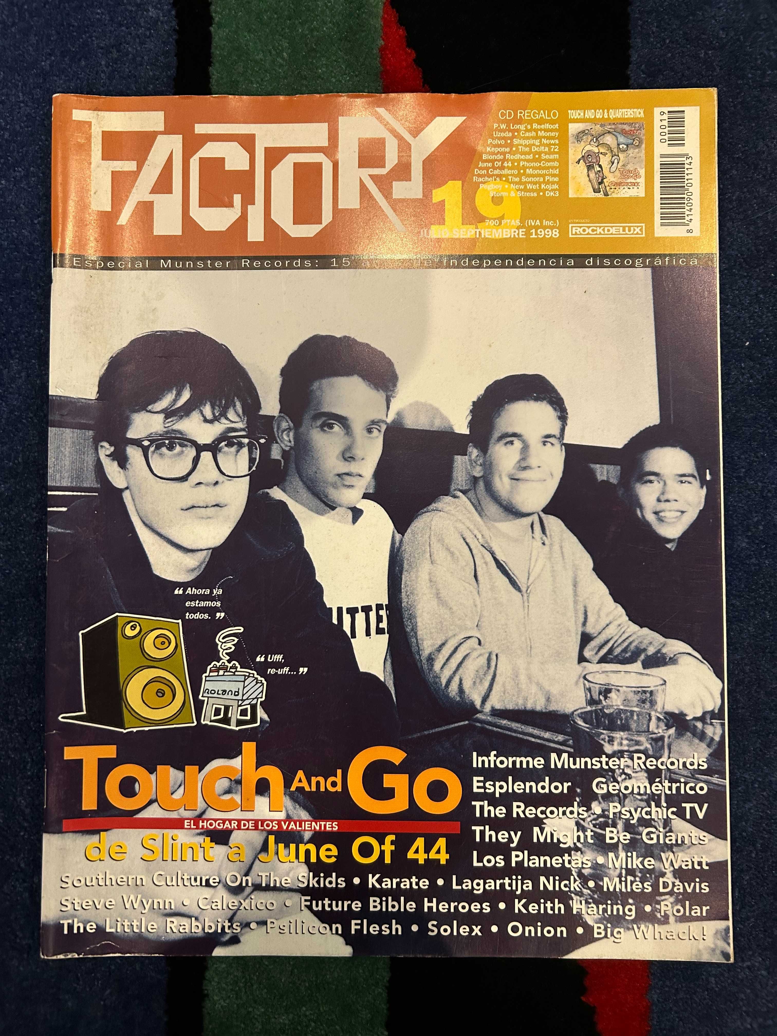 Revista Factory 19 - 1998
