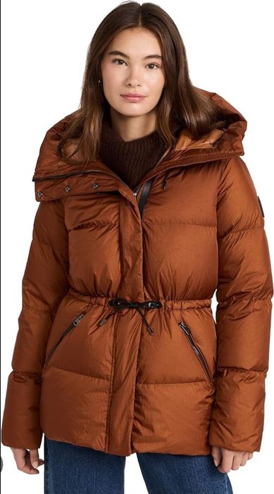 Mackage Freya orange jacket пуховик