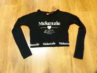 rozm 152-158 McKenzie bluzka top czarny sportowy krótki