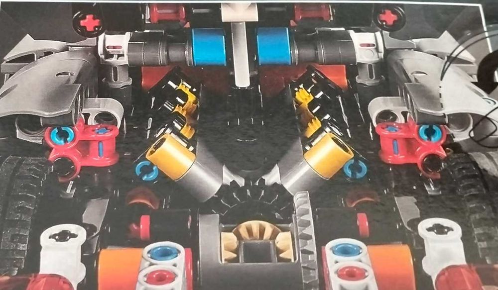 LEGO Technic szary hipersamochód Koenigsegg Jesko Absolut 42173