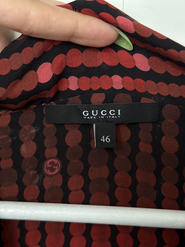Подіумне шовкове плаття Gucci, оригінал.
