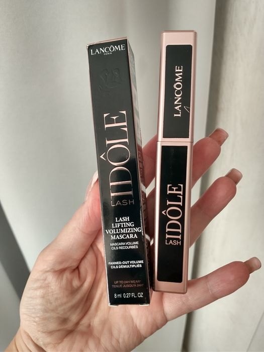 Nowe 3 czarne tusze do rzęs Lancome lash idole 8 ml