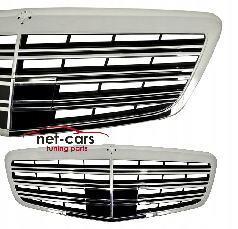 Grill Atrapa chłodnicy MERCEDES S W221 Distronic LIFT wzór AMG Chrom