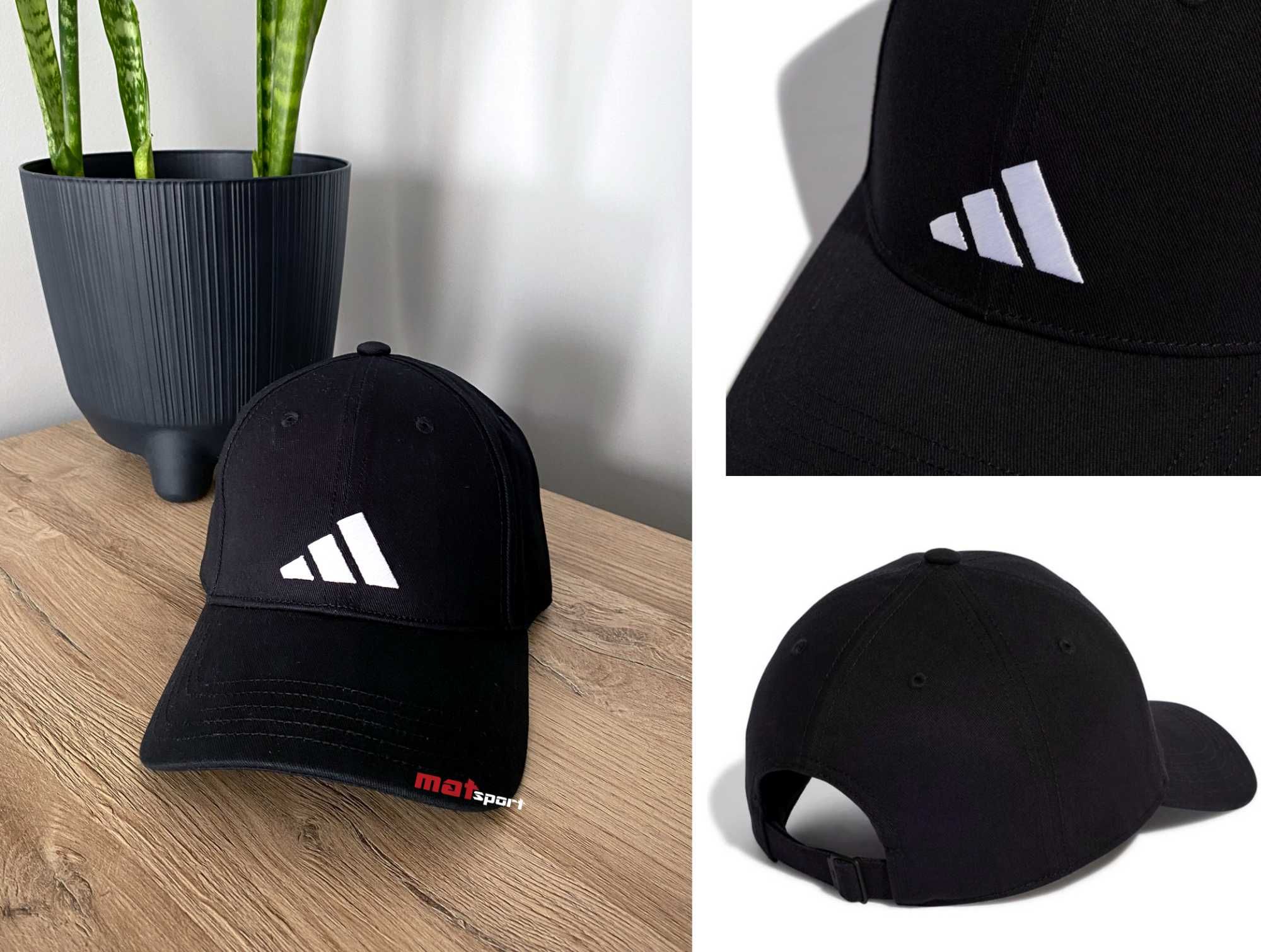 Czapka z daszkiem adidas® Tiro League Cap uniseks czarna| zwrot 14 dni