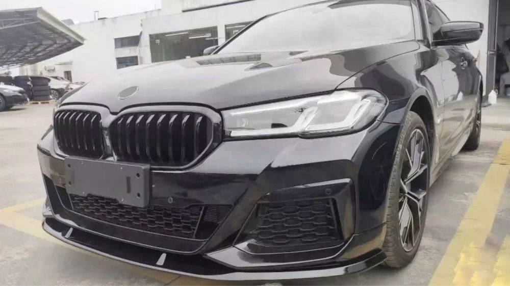 Губа спойлер диффузор лезвия M-Performance BMW G30 обвес тюнинг LCI