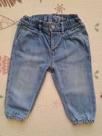 First baby jeans GAP jeansy spodnie 12-18 mies. piekne, jak nowe 80-86