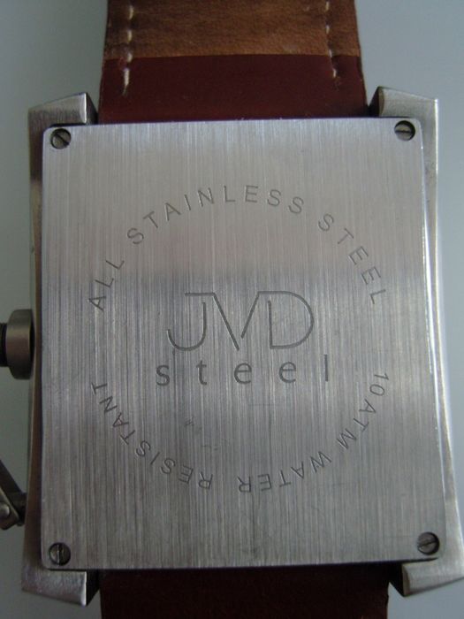 JVD zegarek kwarcowy Miyota - rzadki, bardzo solidny model 10 atm