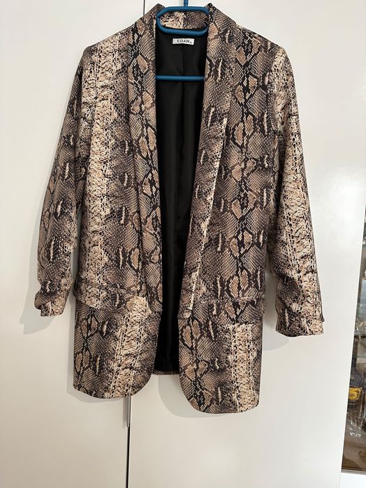 Marynarka Edan we wzorek zwierzęcy