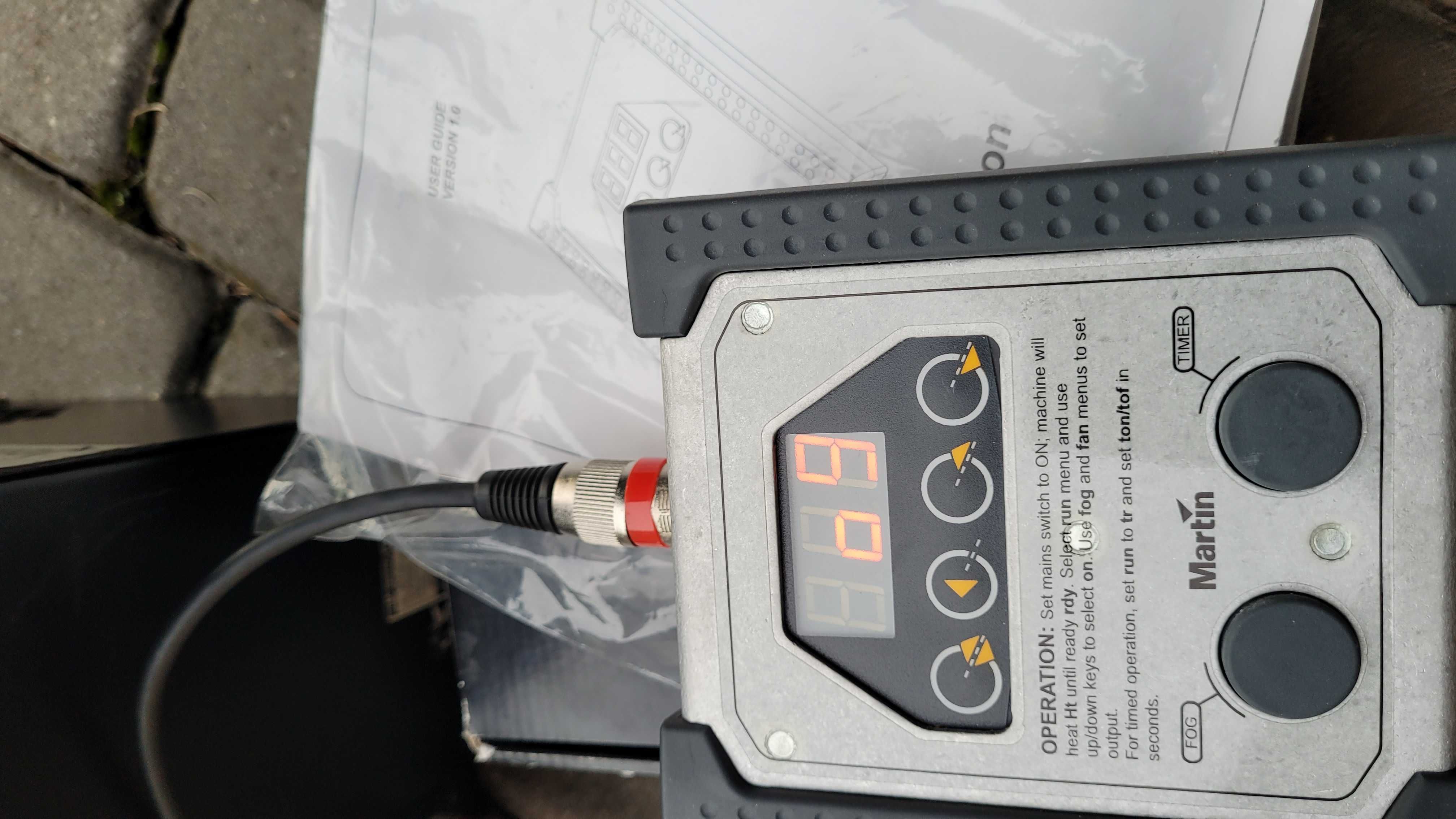 Hazer dymiarka Martin Jem ZR24/7 Hazer + JEM Digital Remote + Płyn